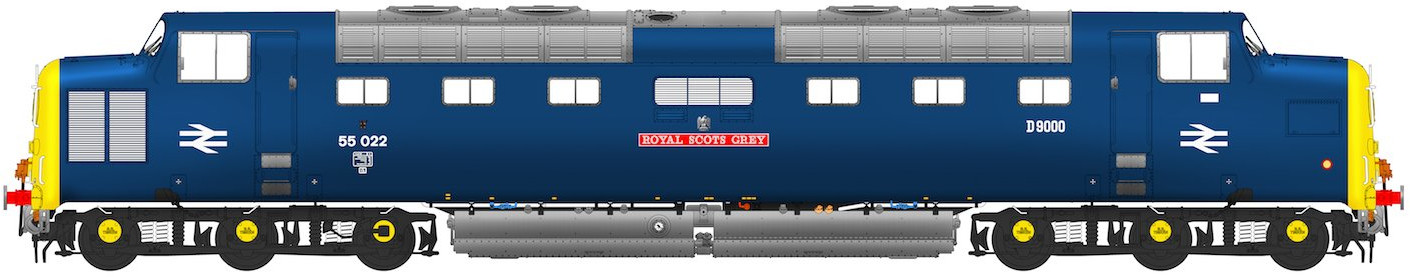 Accurascale ACC2150D9000 BR Class 55 Deltic 55022 Royal Scots Grey Image