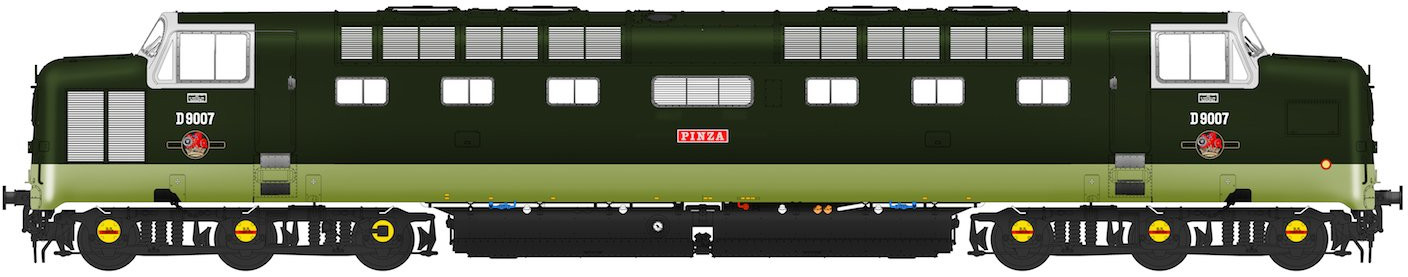 Accurascale ACC2157D9007 BR Class 55 Deltic D9007 Pinza Image