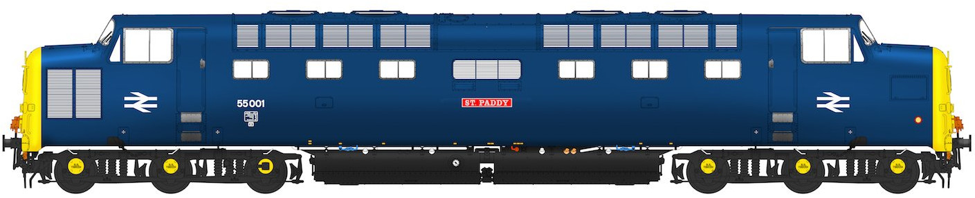 Accurascale ACC2151D9001 BR Class 55 Deltic 55001 St. Paddy Image
