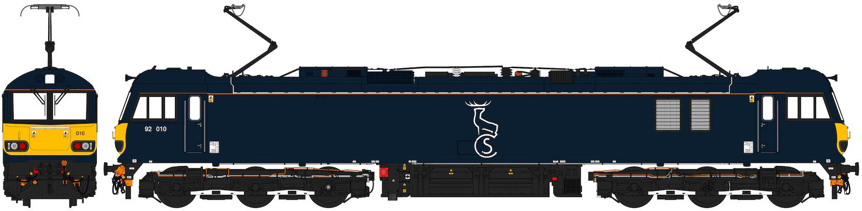 Accurascale ACC2193-92010 BR Class 92 92010 Image