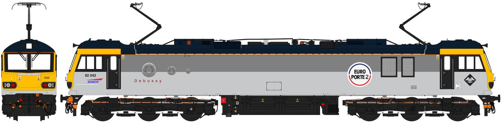 Accurascale ACC2201-92043 BR Class 92 92043 Debussy Image