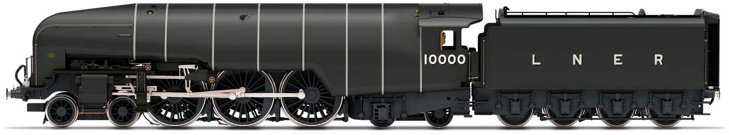 Hornby R3979 LNER W1 Hush-Hush 10000 Image