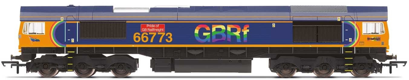 Hornby R30023 BR Class 66 66773 Pride of GB Railfreight Image