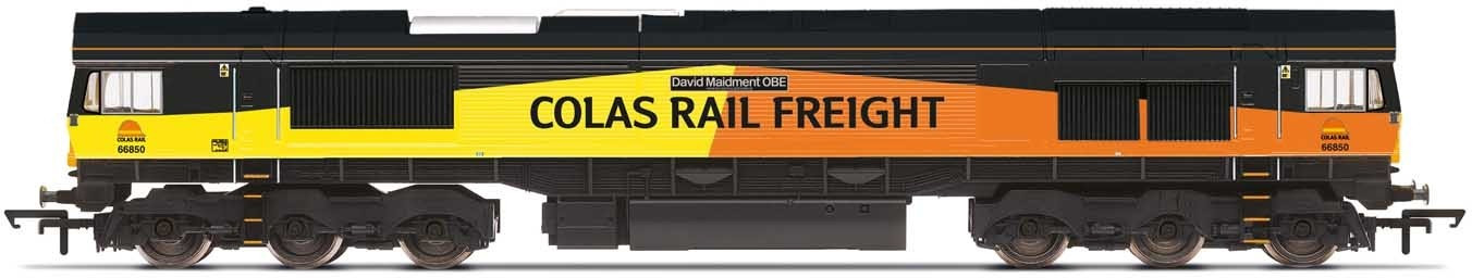Hornby R30019 BR Class 66 66850 David Maidment OBE Image