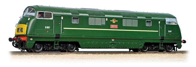 Bachmann 32-051DC BR Class 42 Warship D867 Zenith Image