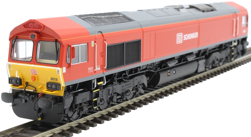 Hattons Model Railways H4-66-007-D BR Class 66 66118 Image
