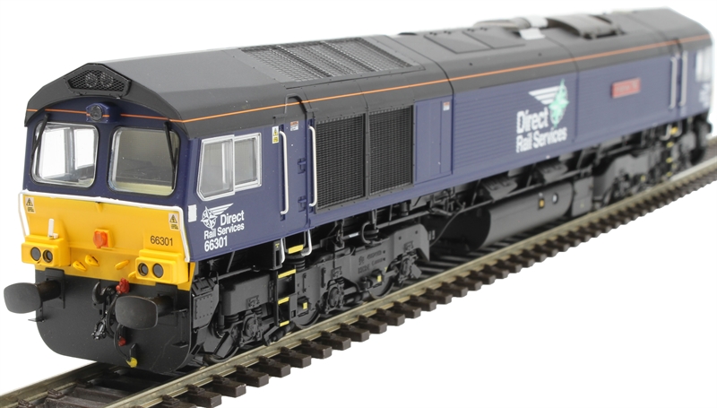 Hattons Model Railways H4-66-012-S BR Class 66 66301 Kingmoor TMD Image