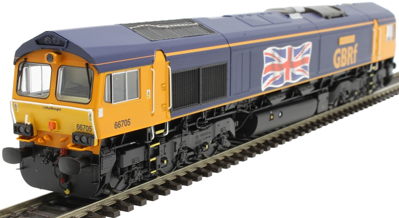 Hattons H4-66-023 BR Class 66 66705 Golden Jubilee Image