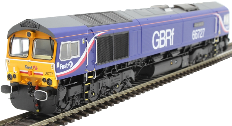 Hattons Model Railways H4-66-024-D BR Class 66 66727 Andrew Scott CBE Image