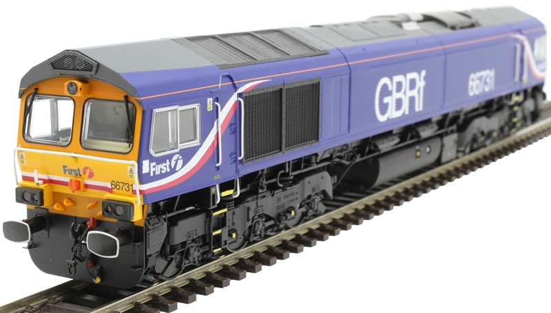 Hattons H4-66-025 BR Class 66 66731 Image