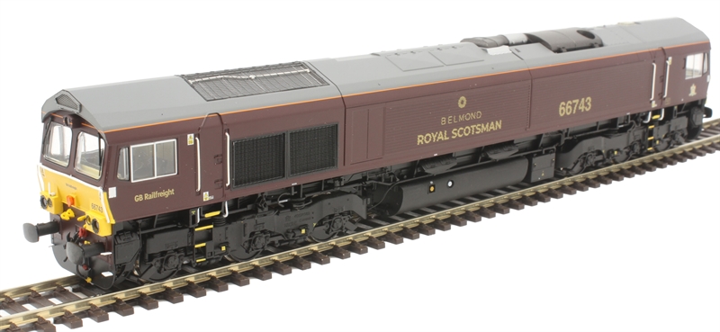 Hattons Model Railways H4-66-033 BR Class 66 66743 Image