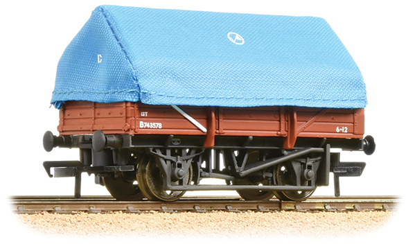 Bachmann 33-086 Great Western Railway 5 Plank 13T China Clay Wagon British Railways Bauxite B743578 Image