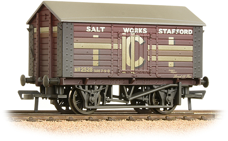 Bachmann 33-186 British Railways 10T Salt Van Imperial Chemical Industries Salt 2528 Image