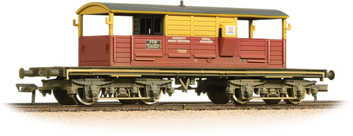 Bachmann 33-831 Southern Railway 25T 'Queen Mary' Brake Van British Rail Satlink Red & Yellow KDS56305 Image