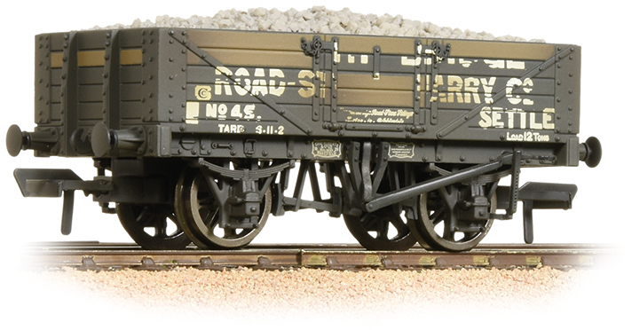 Bachmann 37-039 British Railways 5 Plank Wagon Helwith Bridge Road-Stone Quarry Company Grey 45 Image