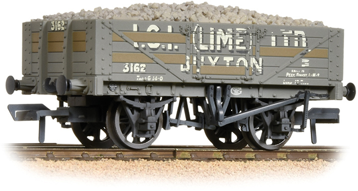 Bachmann 37-040 British Railways 5 Plank Wagon Imperial Chemical Industries 3162 Image