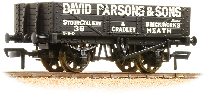 Bachmann 37-066 British Railways 5 Plank Wagon David Parsons & Sons Grey 36 Image