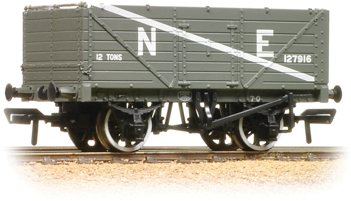 Bachmann 37-089 British Railways 7 Plank Wagon London & North Eastern Railway Grey 127916 Image