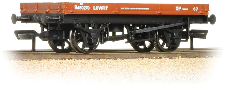 Bachmann 37-479 British Railways 1 Plank Wagon British Railways Bauxite B450270 Image