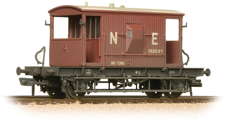 Bachmann 37-529B London & North Eastern Railway 20t 16ft Brake Van London & North Eastern Railway Bauxite 182697 Image