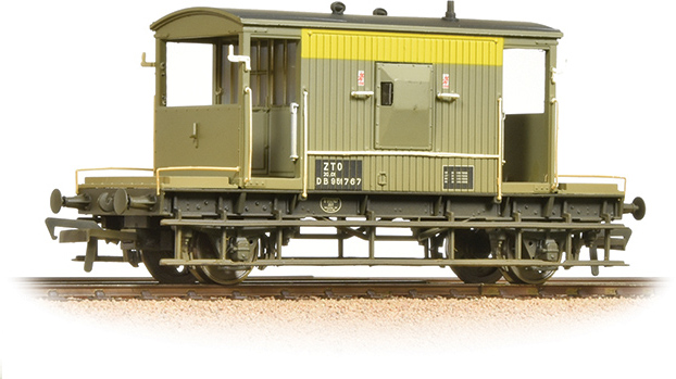 Bachmann 37-533 British Railways 20t 16ft Brake Van British Rail Engineers Grey & Yellow B951767 Image