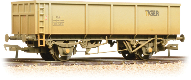 Bachmann 37-550B British Rail MKA (ex-POA) 46t Box Mineral Tiger Rail Limited Grey TRL5384 Image
