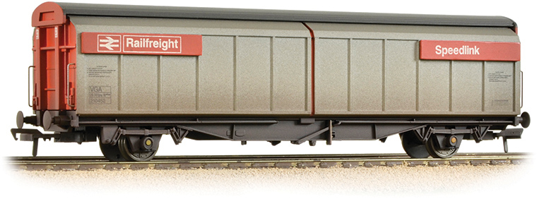 Bachmann 37-601B British Rail VGA/VKA 'Vanfit' British Rail Railfreight Grey & Red Speedlink Image