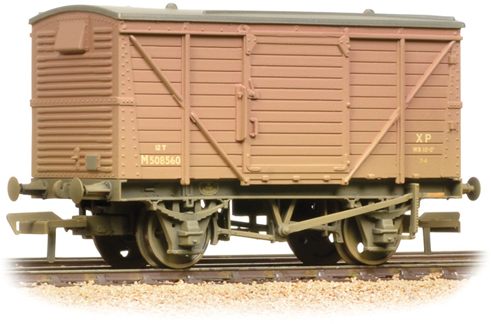 Bachmann 37-804 London, Midland & Scottish Railway Ventilated Van British Railways Bauxite M508560 Image
