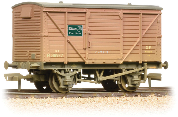 Bachmann 37-805 London, Midland & Scottish Railway Ventilated Van British Railways Bauxite M518977 Image