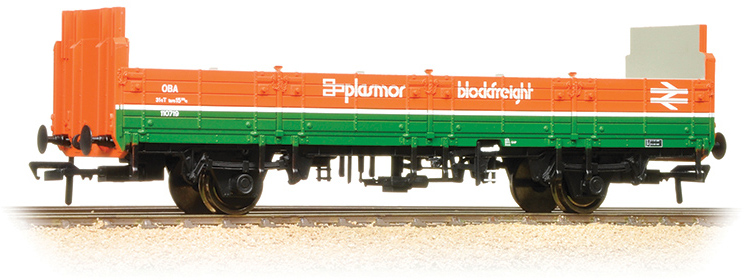 Bachmann 38-042A British Rail OAA/OBA Dropside Open British Rail Railfreight Plasmor Blockfreight 110719 Image