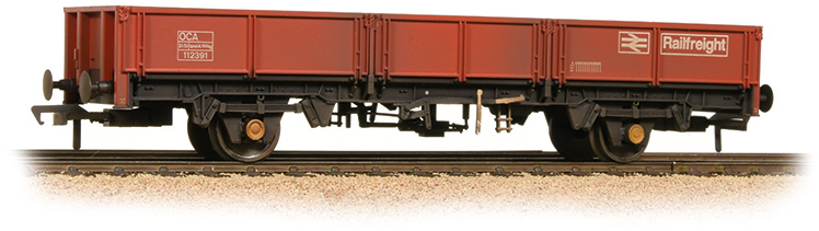 Bachmann 38-056B British Rail OCA 'Bass' Dropside Open British Rail Railfreight Red Image