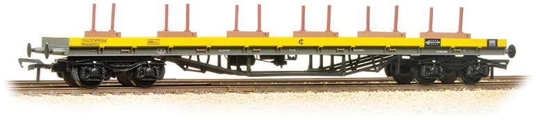 Bachmann 38-153 British Rail BDA/BDO/BDV Bogie Bolster D British Rail Departmental Yellow Image