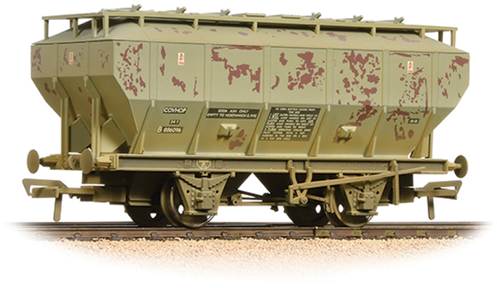 Bachmann 38-501A British Rail CHO/CHP/CHV Covered Hopper British Rail Light Grey B880696 Image