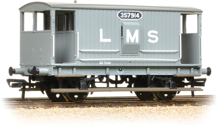 Bachmann 38-552A Brake Van London, Midland & Scottish Railway 357914 Image