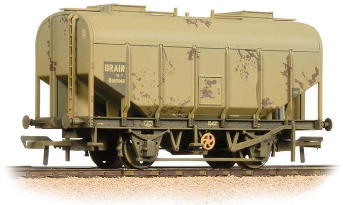 Bachmann 38-600A British Railways 21T Grain Hopper British Railways Grey B885068 Image