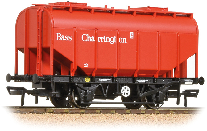Bachmann 38-603 British Railways 21T Grain Hopper Bass Charrington Red 23 Image