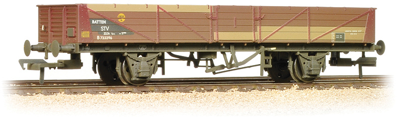 Bachmann 38-750 British Railways 22T Long Tube Wagon British Rail Bauxite B733396 Image