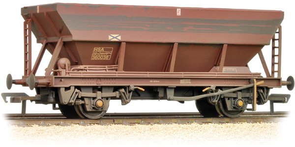 Bachmann 38-005C British Rail HBA/HEA/HSA/RNA General-Purpose Hopper British Rail Bauxite 360613 Image