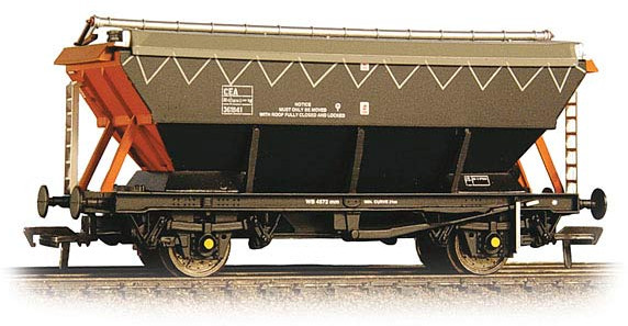 Bachmann 38-021 British Rail CEA Covered Hopper Loadhaul Limited Black & Orange 360663 Image