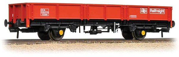 Bachmann 38-056A British Rail OCA 'Bass' Dropside Open British Rail Railfreight Red 112391 Image