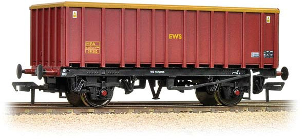 Bachmann 38-062A British Rail MEA/MFA Open Box English, Welsh & Scottish Railway Maroon & Yellow 391362 Image