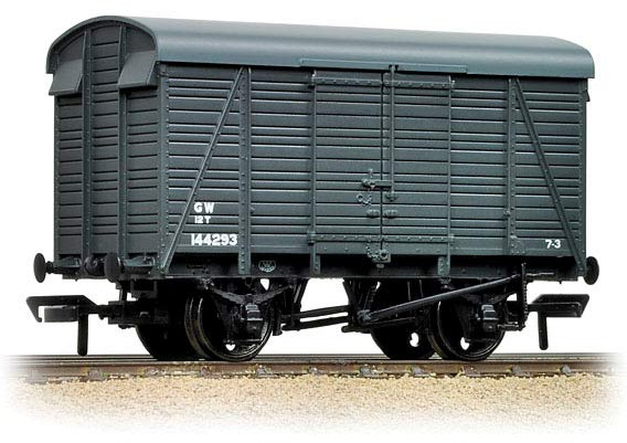 Bachmann 38-083 Southern Railway 12T 2+2 Planked Ventilated Van Great Western Railway Grey 144293 Image