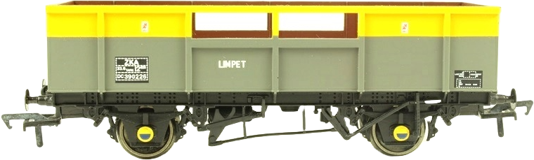 Bachmann 38-085A British Rail ZKA 'Limpet' Ballast British Rail Engineers Grey & Yellow DC390226 Image