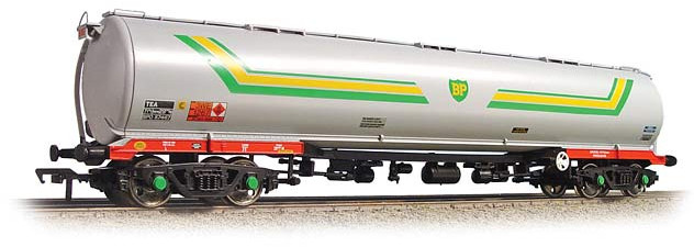 Bachmann 38-112A British Rail TEA 100T+ Bogie Tank BP Grey BPO87469 Image