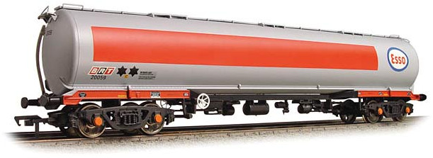 Bachmann 38-113A British Rail TEA 100T+ Bogie Tank Esso Grey 20062 Image