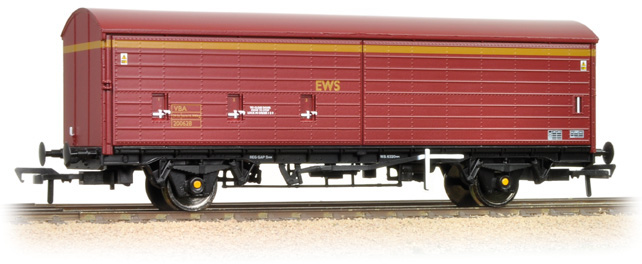 Bachmann 38-125A British Rail VAA/VBA/VCA/VDA 'Vanfit' Van English, Welsh & Scottish Railway Maroon & Yellow 200628 Image