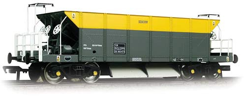 Bachmann 38-131A British Rail YGA/YGB 'Seacow' Bogie Ballast British Rail Grey & Yellow (Dutch) DB982554 Image