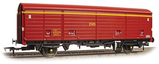 Bachmann 38-143 British Rail VAA/VBA/VCA/VDA 'Vanfit' Van English, Welsh & Scottish Railway Maroon & Yellow 200731 Image
