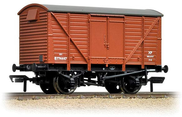Bachmann 38-230A British Railways Planked Ventilated Van British Railways Bauxite B774447 Image