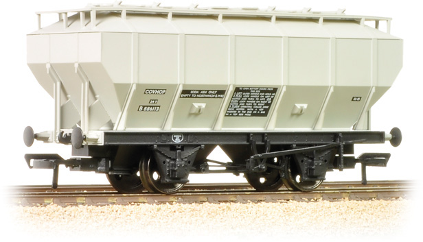 Bachmann 38-501 British Rail CHO/CHP/CHV Covered Hopper British Rail Light Grey B886113 Image